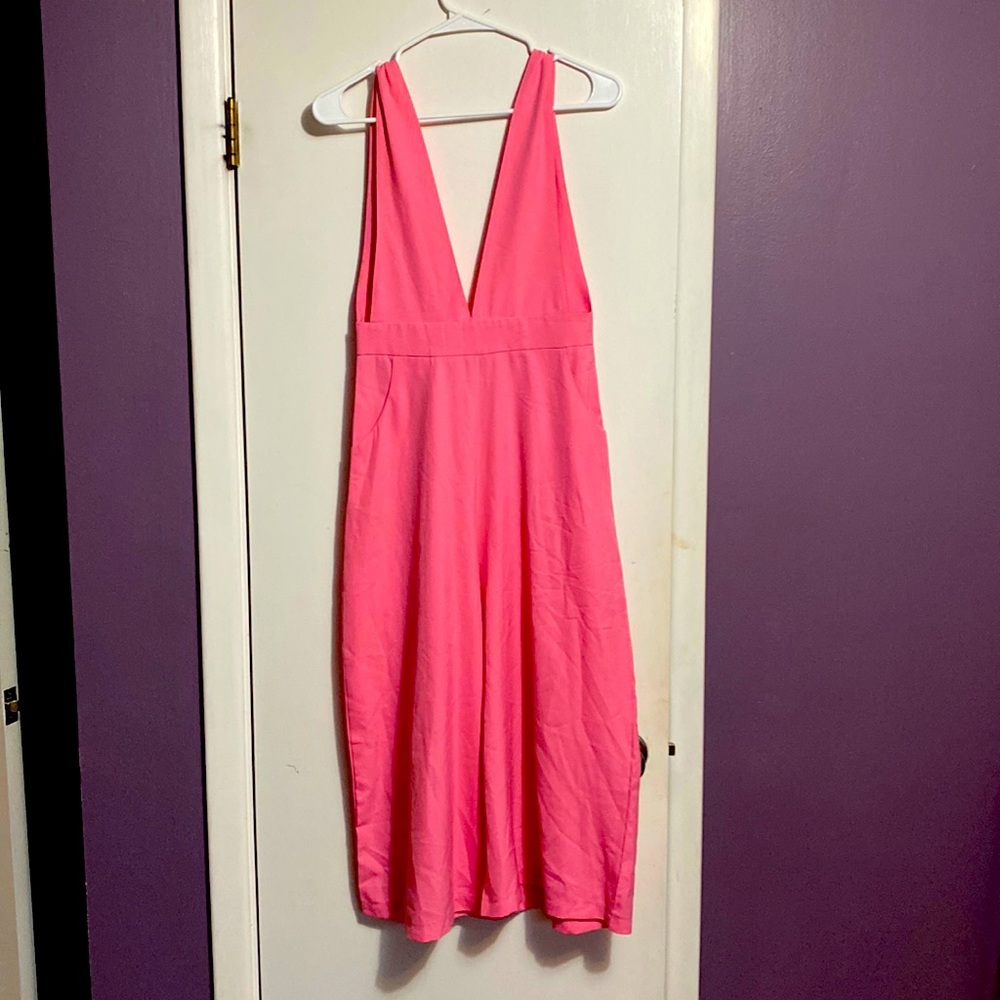 Pink jumpsuit